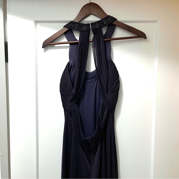 Deep purple Maxi Dress Size 4 - Picture 2 of 4